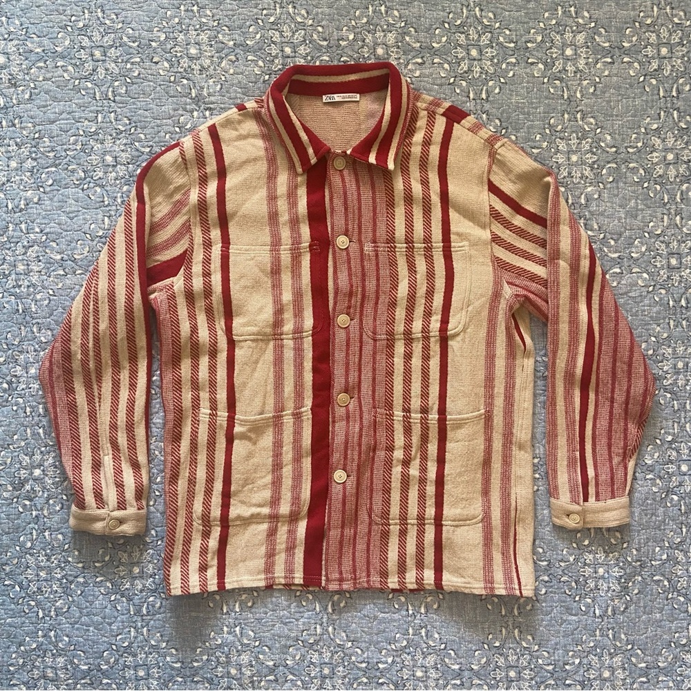 Zara Men’s Stripes Cardigan